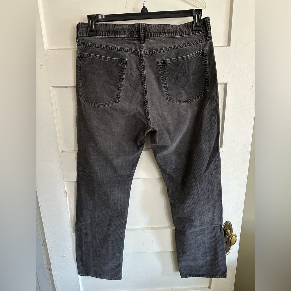 Men's Gray j.Crew corduroy pants - Picture 3 of 3